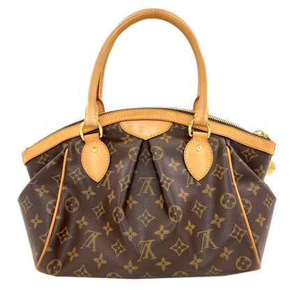 LOUIS VUITTON ルイヴィトン M40143 ティヴォリPM トートバッグ モノグラムキャンバス レディース 中古