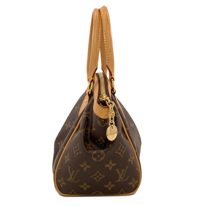 LOUIS VUITTON ルイヴィトン M40143 ティヴォリPM トートバッグ モノグラムキャンバス レディース 中古