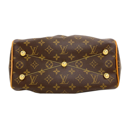 LOUIS VUITTON ルイヴィトン M40143 ティヴォリPM トートバッグ モノグラムキャンバス レディース 中古