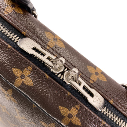LOUIS VUITTON ルイヴィトン M40225 ポルトドキュマン・ヴォワヤージュ ビジネスバッグ モノグラムキャンバス メンズ 中古