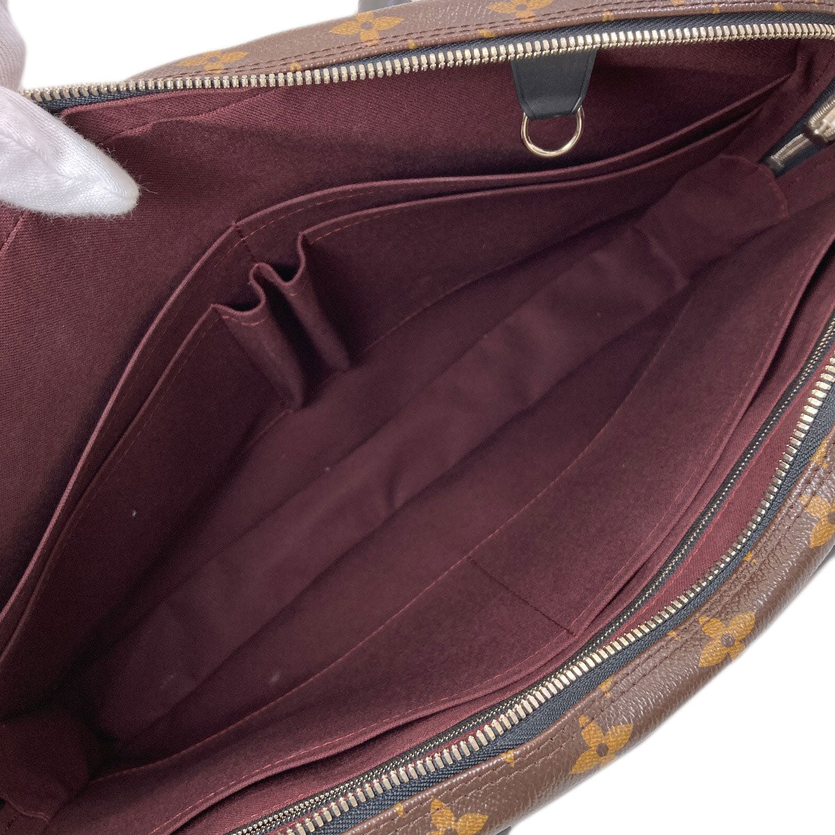 LOUIS VUITTON ルイヴィトン M40225 ポルトドキュマン・ヴォワヤージュ ビジネスバッグ モノグラムキャンバス メンズ 中古