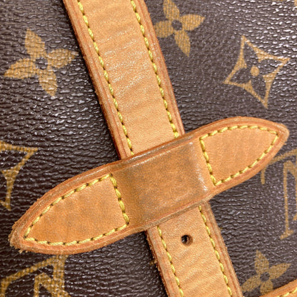 LOUIS VUITTON ルイヴィトン M40710 ソミュールMM ショルダーバッグ モノグラムキャンバス レディース 中古