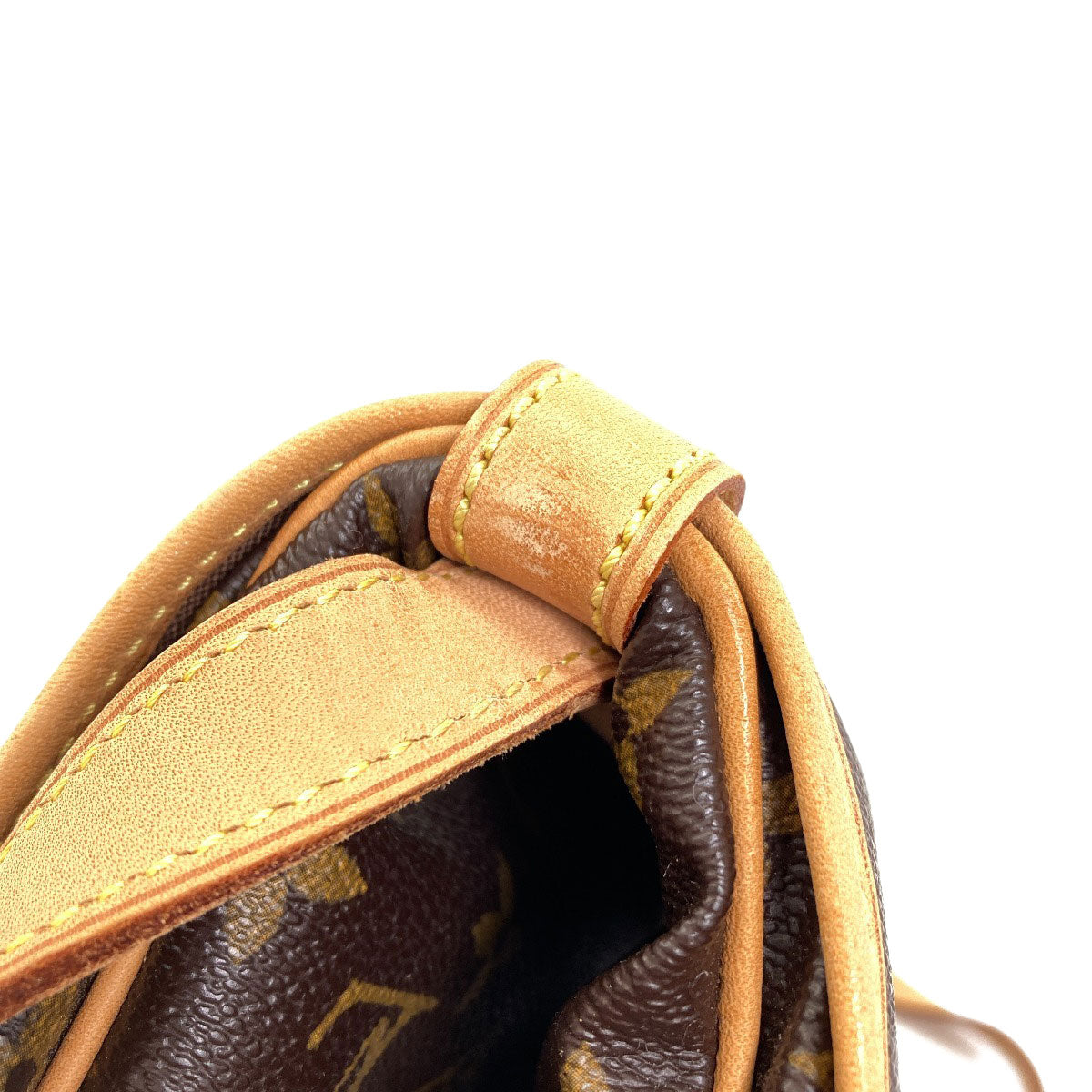 LOUIS VUITTON ルイヴィトン M40710 ソミュールMM ショルダーバッグ モノグラムキャンバス レディース 中古