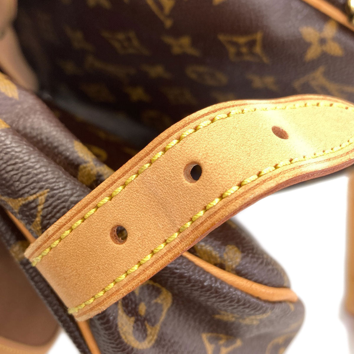 LOUIS VUITTON ルイヴィトン M40710 ソミュールMM ショルダーバッグ モノグラムキャンバス レディース 中古