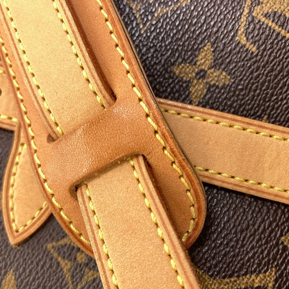 LOUIS VUITTON ルイヴィトン M40710 ソミュールMM ショルダーバッグ モノグラムキャンバス レディース 中古