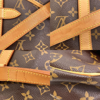 LOUIS VUITTON ルイヴィトン M40710 ソミュールMM ショルダーバッグ モノグラムキャンバス レディース 中古