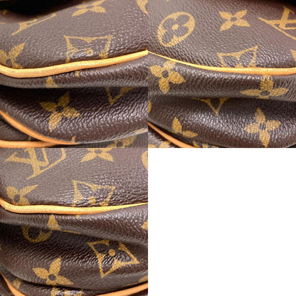 LOUIS VUITTON ルイヴィトン M40710 ソミュールMM ショルダーバッグ モノグラムキャンバス レディース 中古
