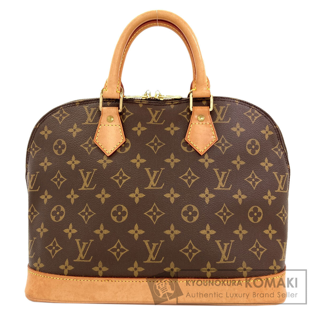 LOUIS VUITTON ルイヴィトン M51130 アルマ ハンドバッグ モノグラムキャンバス レディース 中古
