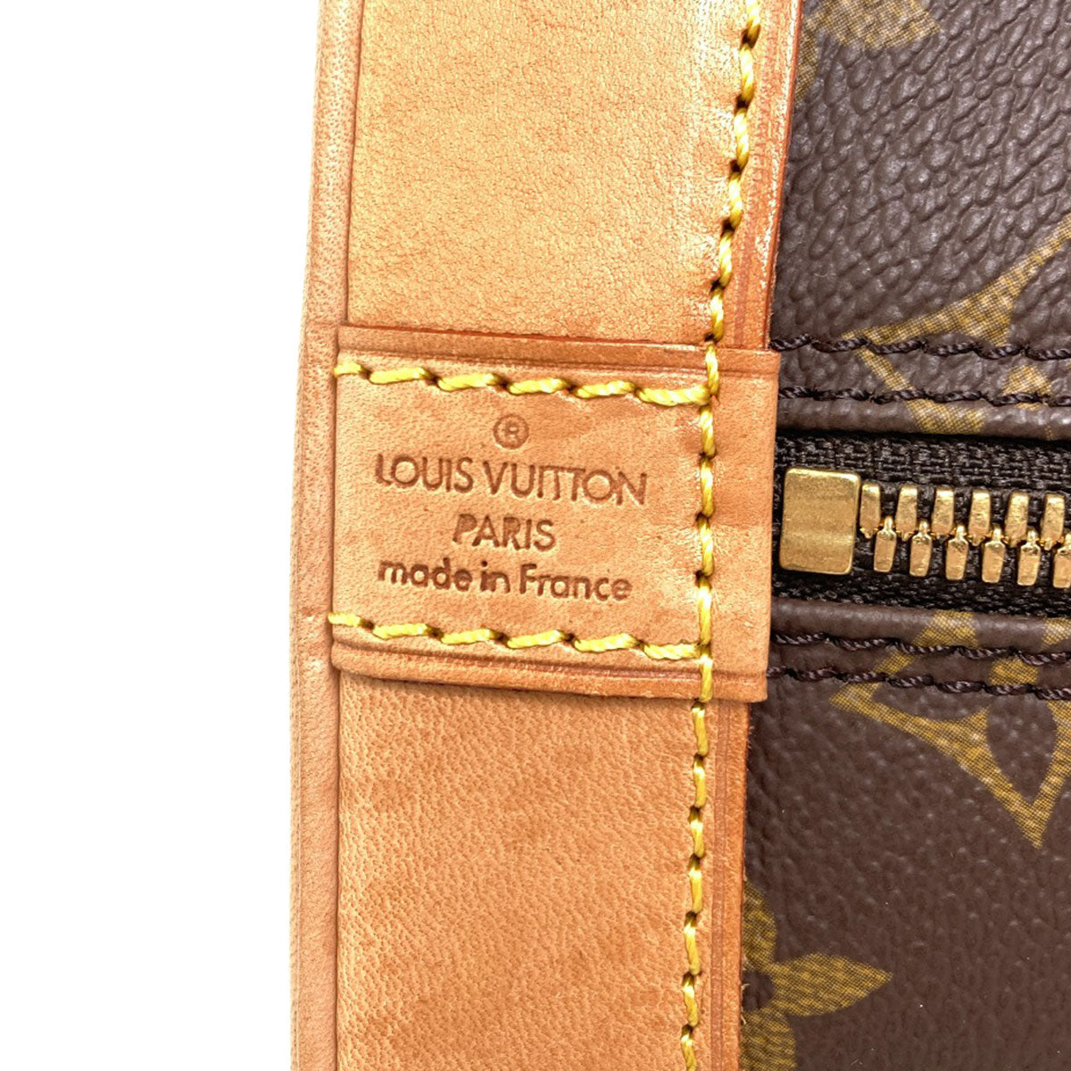 LOUIS VUITTON ルイヴィトン M51130 アルマ ハンドバッグ モノグラムキャンバス レディース 中古