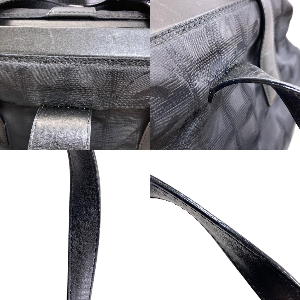 CHANEL シャネル ニュートラベルライン トートバッグ ナイロンジャガード レディース 中古