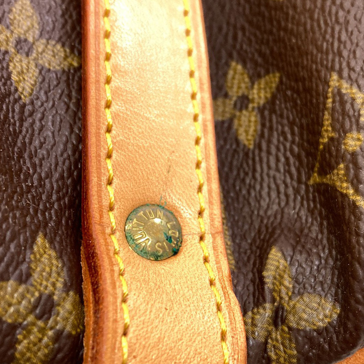 LOUIS VUITTON ルイヴィトン M40710 ソミュールMM ショルダーバッグ モノグラムキャンバス レディース 中古