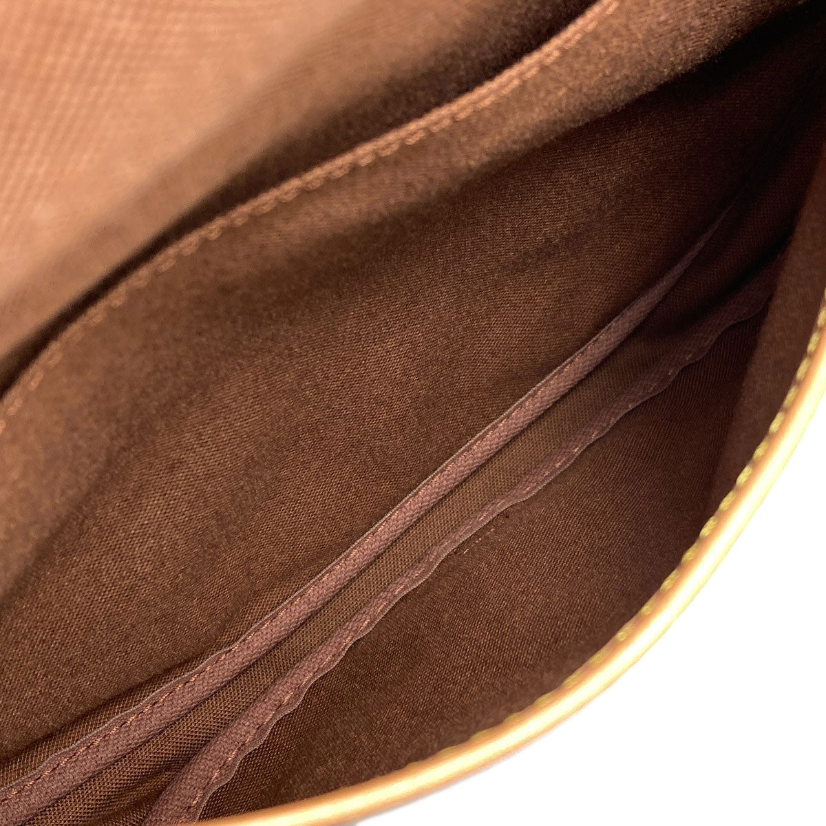 LOUIS VUITTON ルイヴィトン M40710 ソミュールMM ショルダーバッグ モノグラムキャンバス レディース 中古