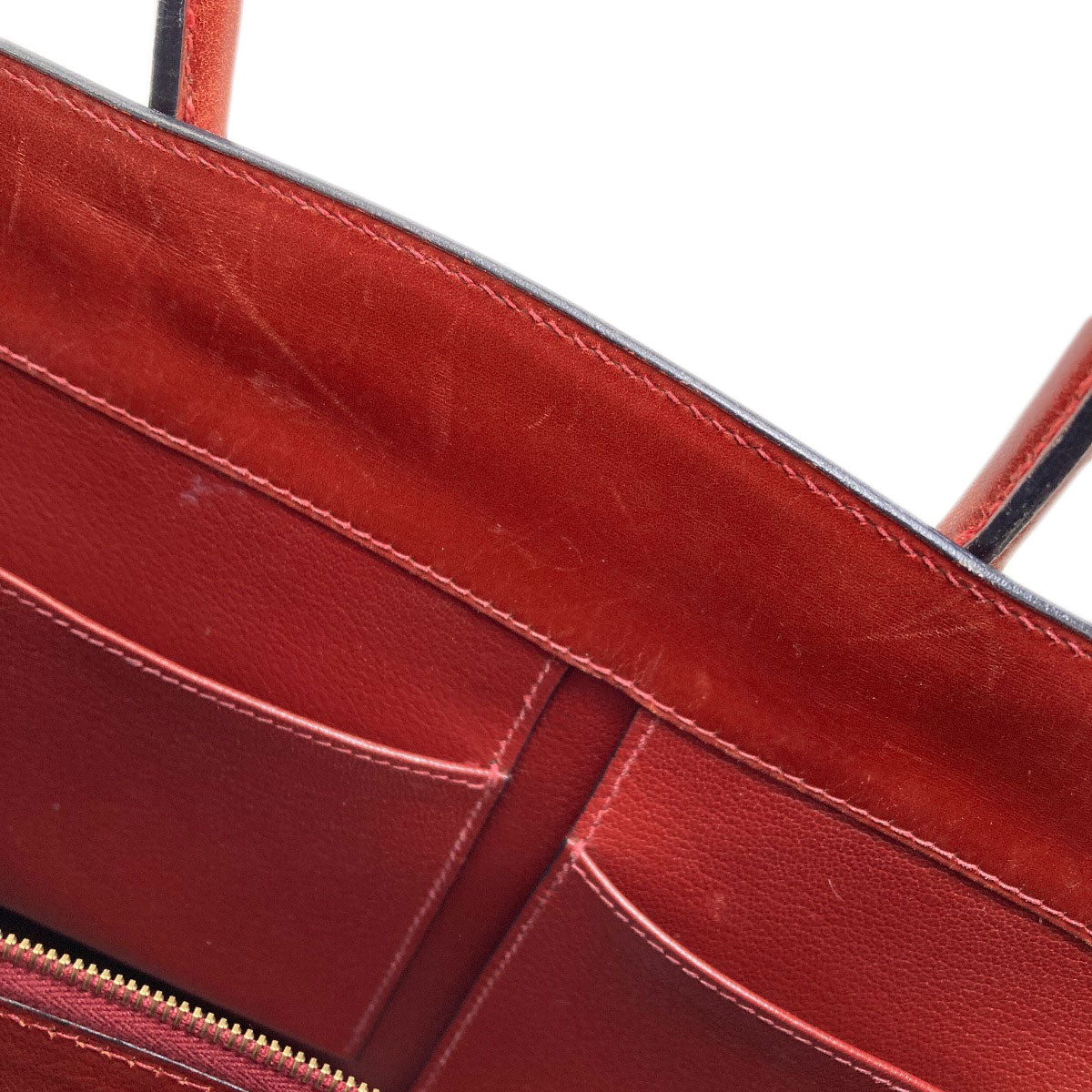 HERMES エルメス ホワイトバス ゴールド金具 トートバッグ ボックスカーフ レディース 中古
