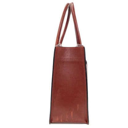 HERMES エルメス ホワイトバス ゴールド金具 トートバッグ ボックスカーフ レディース 中古