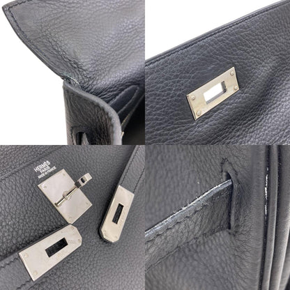 HERMES エルメス ケリー32 内縫い シルバー金具 ハンドバッグ トリヨン レディース 中古