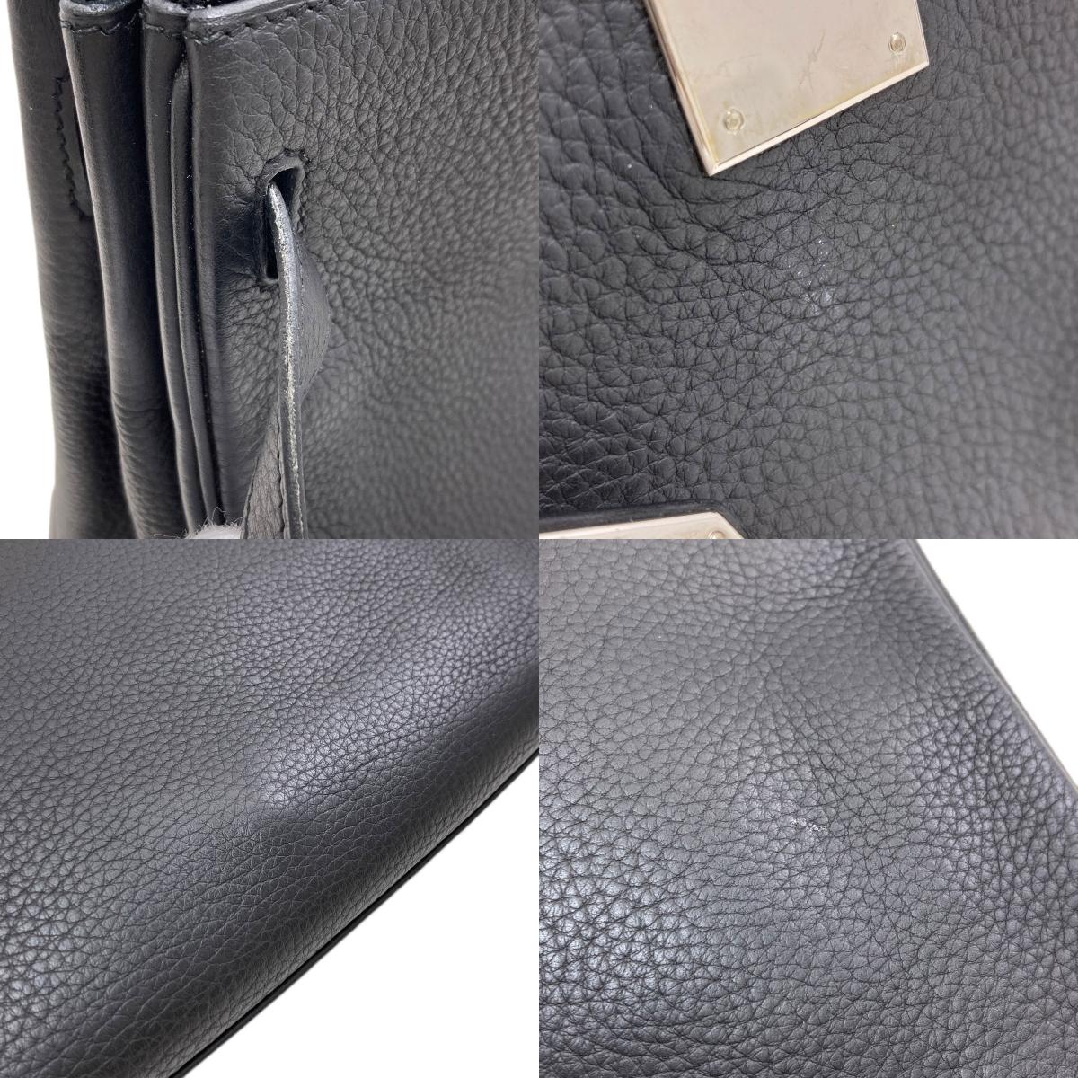HERMES エルメス ケリー32 内縫い シルバー金具 ハンドバッグ トリヨン レディース 中古