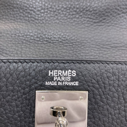 HERMES エルメス ケリー32 内縫い シルバー金具 ハンドバッグ トリヨン レディース 中古