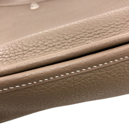 HERMES エルメス エブリン3 PM エトープ シルバー金具 ショルダーバッグ トリヨン レディース 中古