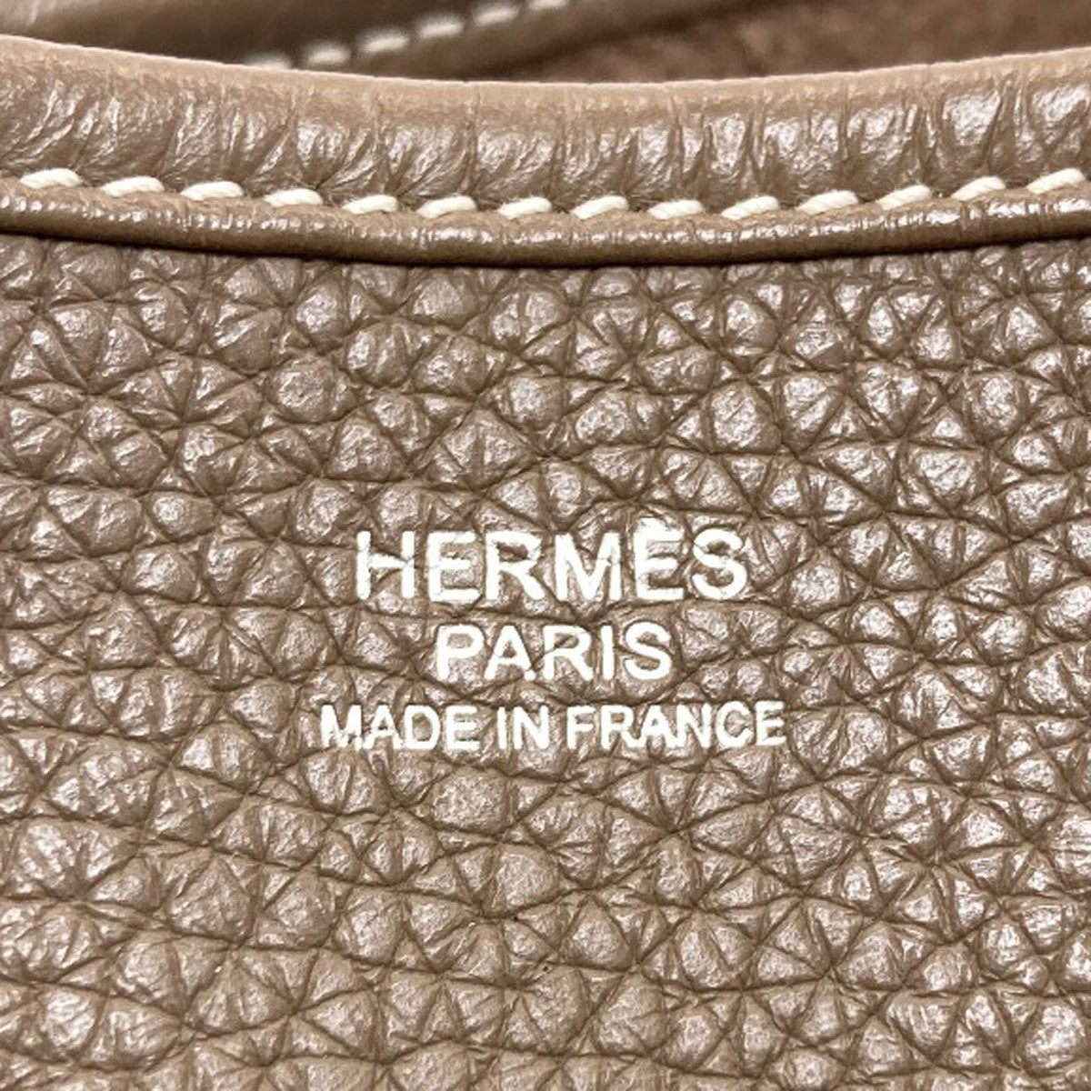 HERMES エルメス エブリン3 PM エトープ シルバー金具 ショルダーバッグ トリヨン レディース 中古