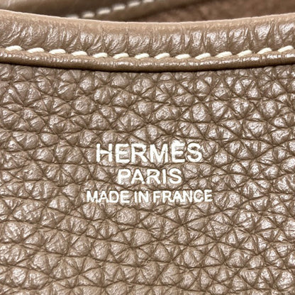 HERMES エルメス エブリン3 PM エトープ シルバー金具 ショルダーバッグ トリヨン レディース 中古