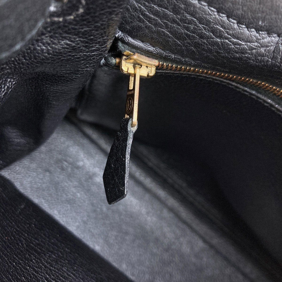 HERMES エルメス ケリー32 内縫い ゴールド金具 ハンドバッグ トリヨン レディース 中古