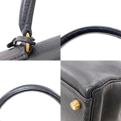 HERMES エルメス ケリー32 内縫い ゴールド金具 ハンドバッグ トリヨン レディース 中古