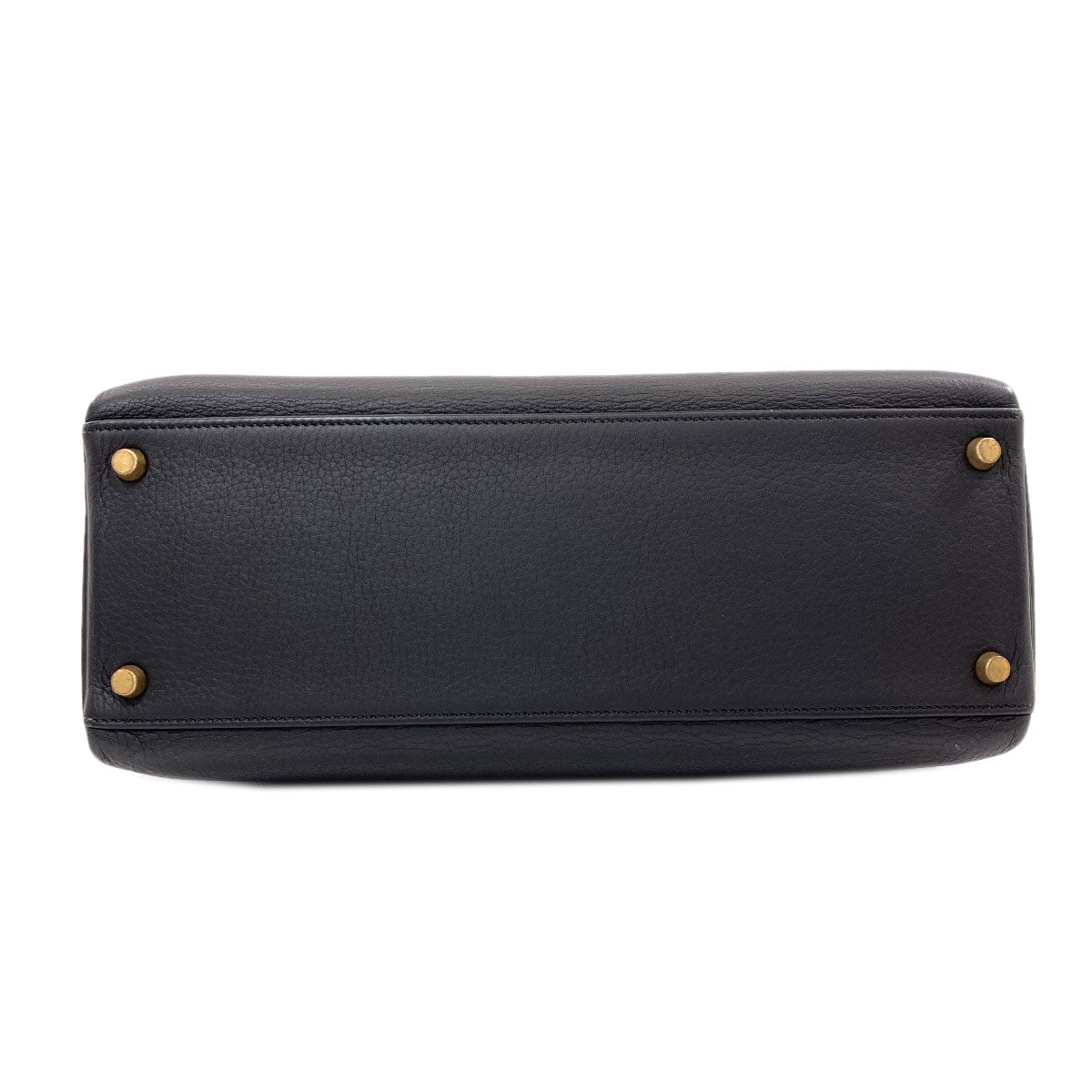 HERMES エルメス ケリー32 内縫い ゴールド金具 ハンドバッグ トリヨン レディース 中古