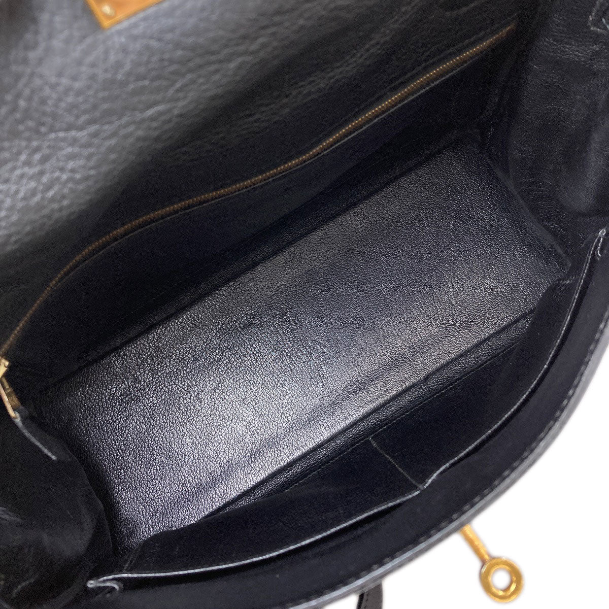 HERMES エルメス ケリー32 内縫い ゴールド金具 ハンドバッグ トリヨン レディース 中古