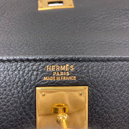 HERMES エルメス ケリー32 内縫い ゴールド金具 ハンドバッグ トリヨン レディース 中古