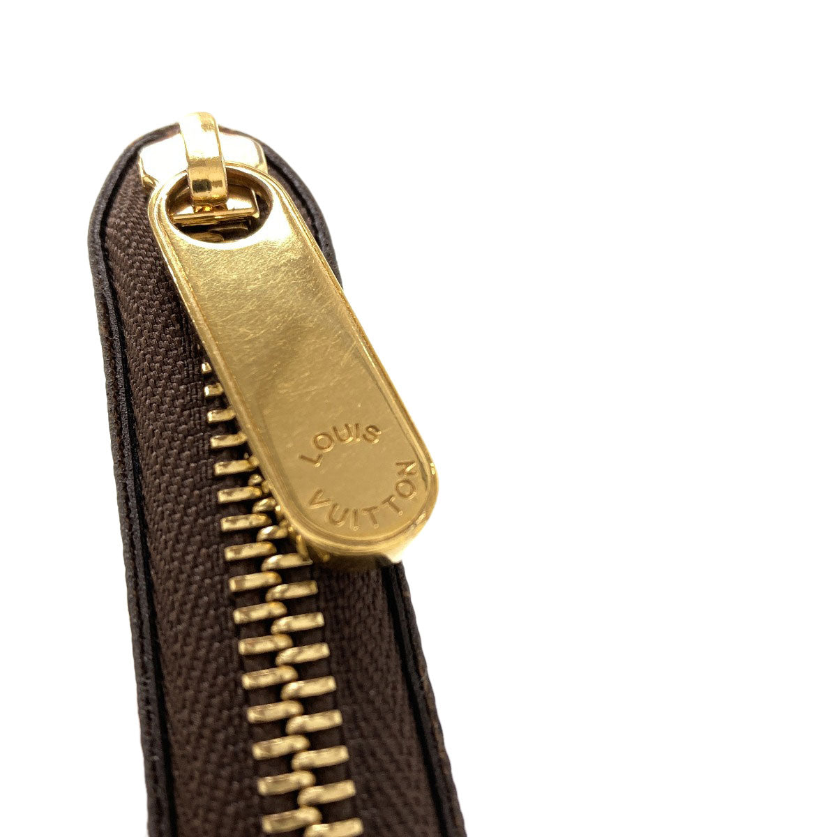 LOUIS VUITTON ルイヴィトン N60028 ジッピー・コンパクト 長財布（小銭入れあり） ダミエキャンバス レディース 中古