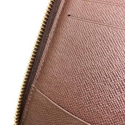 LOUIS VUITTON ルイヴィトン N60028 ジッピー・コンパクト 長財布（小銭入れあり） ダミエキャンバス レディース 中古