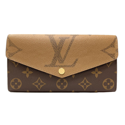 LOUIS VUITTON ルイヴィトン M80726 ポルトフォイユ・サラ 長財布（小銭入れあり） モノグラムジャイアント レディース 中古