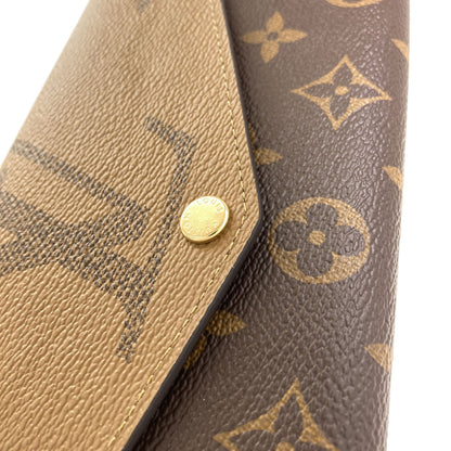 LOUIS VUITTON ルイヴィトン M80726 ポルトフォイユ・サラ 長財布（小銭入れあり） モノグラムジャイアント レディース 中古