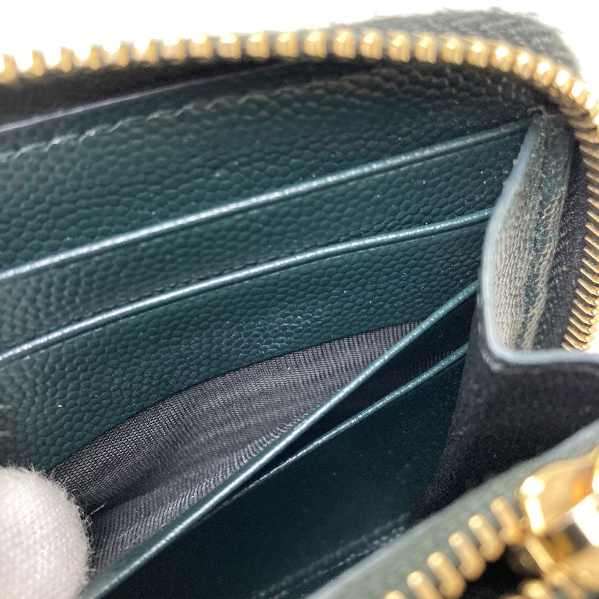 SAINT LAURENT サンローラン カサンドラ 長財布（小銭入れあり） レザー レディース 中古