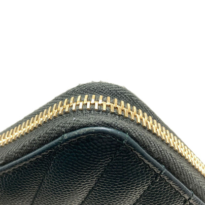SAINT LAURENT サンローラン カサンドラ 長財布（小銭入れあり） レザー レディース 中古