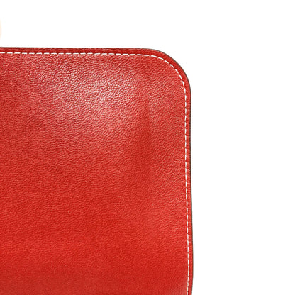 HERMES エルメス ドゴンGM デュオ シルバー金具 長財布（小銭入れあり） カーフ レディース 中古