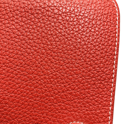HERMES エルメス ドゴンGM デュオ シルバー金具 長財布（小銭入れあり） カーフ レディース 中古