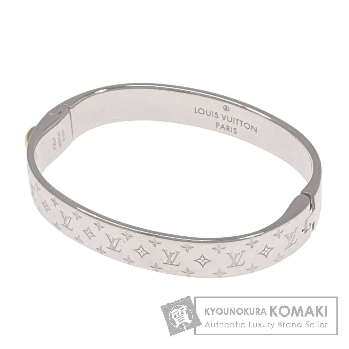 ルイヴィトン M00249 カフ ナノグラム ブレスレット 中古 商品画像1