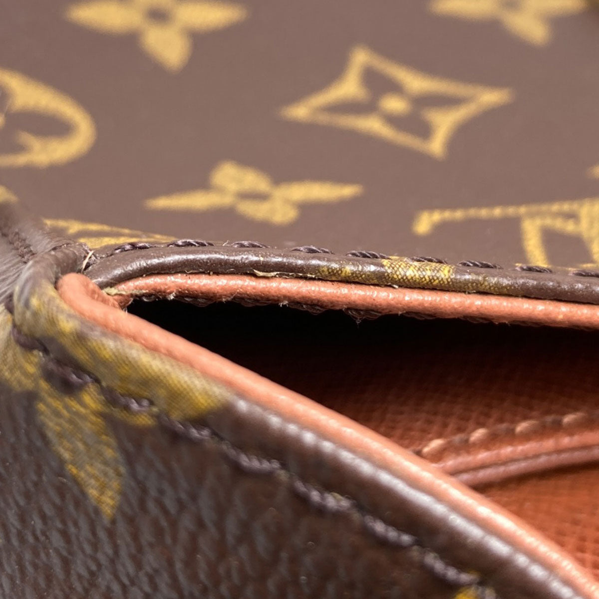 LOUIS VUITTON ルイヴィトン M51244 ミニ サンクルー ショルダーバッグ モノグラムキャンバス レディース 中古
