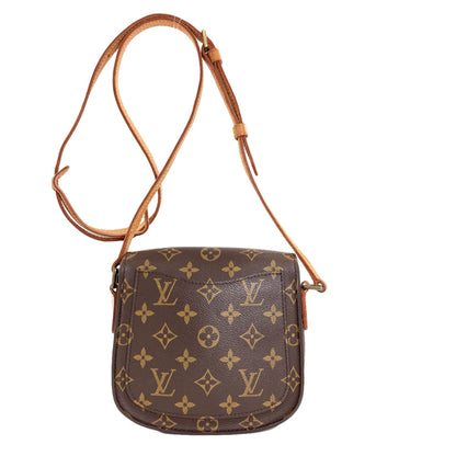 LOUIS VUITTON ルイヴィトン M51244 ミニ サンクルー ショルダーバッグ モノグラムキャンバス レディース 中古