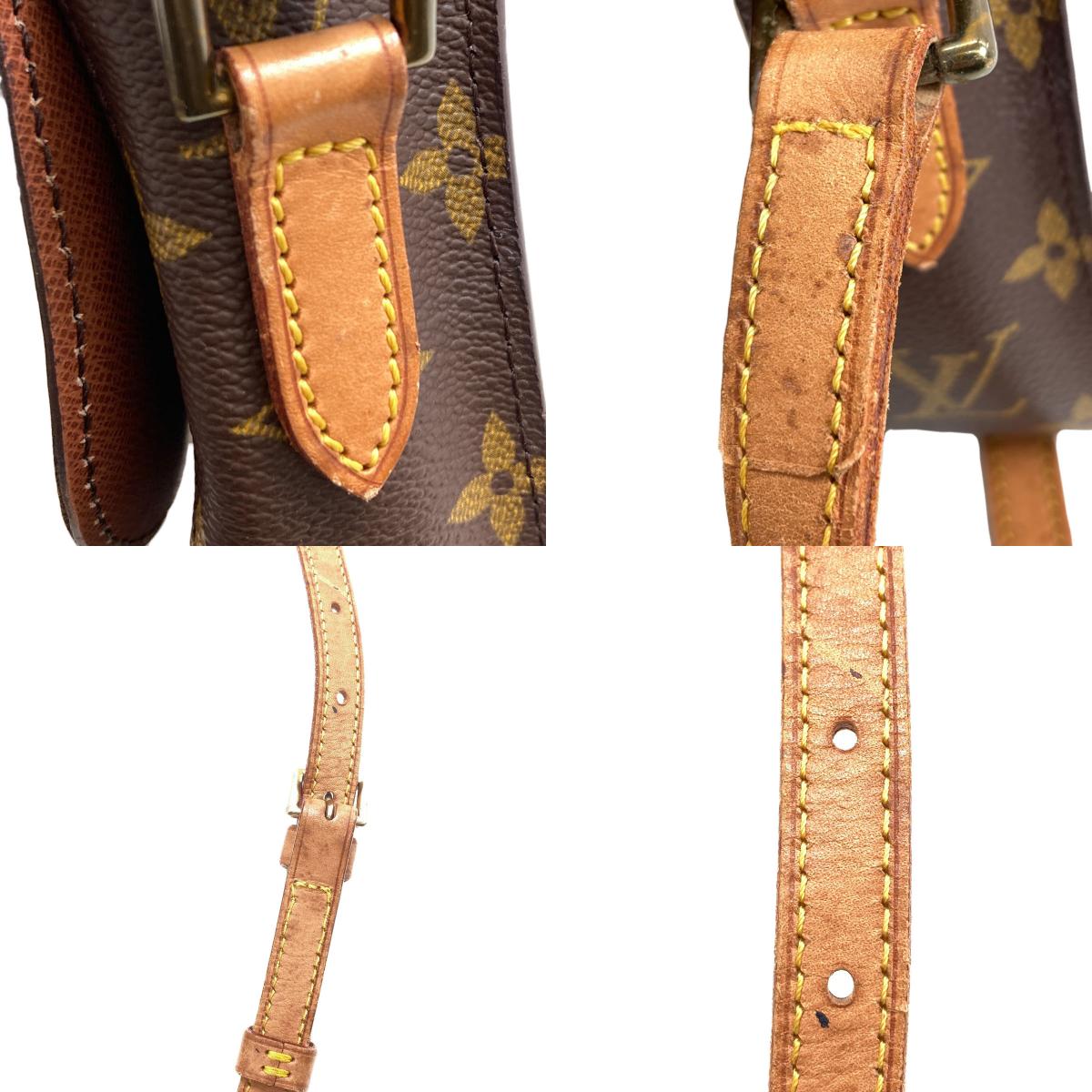 LOUIS VUITTON ルイヴィトン M51244 ミニ サンクルー ショルダーバッグ モノグラムキャンバス レディース 中古