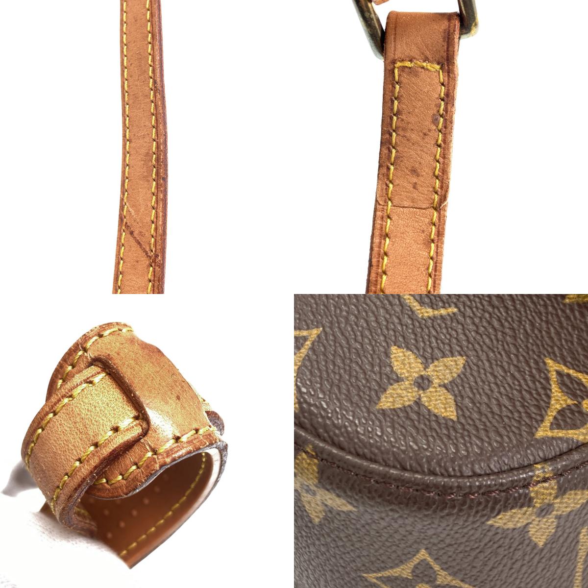 LOUIS VUITTON ルイヴィトン M51244 ミニ サンクルー ショルダーバッグ モノグラムキャンバス レディース 中古