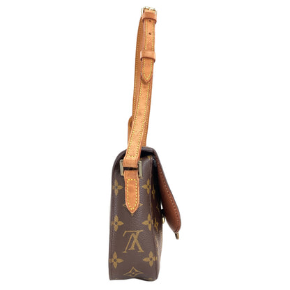 LOUIS VUITTON ルイヴィトン M51244 ミニ サンクルー ショルダーバッグ モノグラムキャンバス レディース 中古