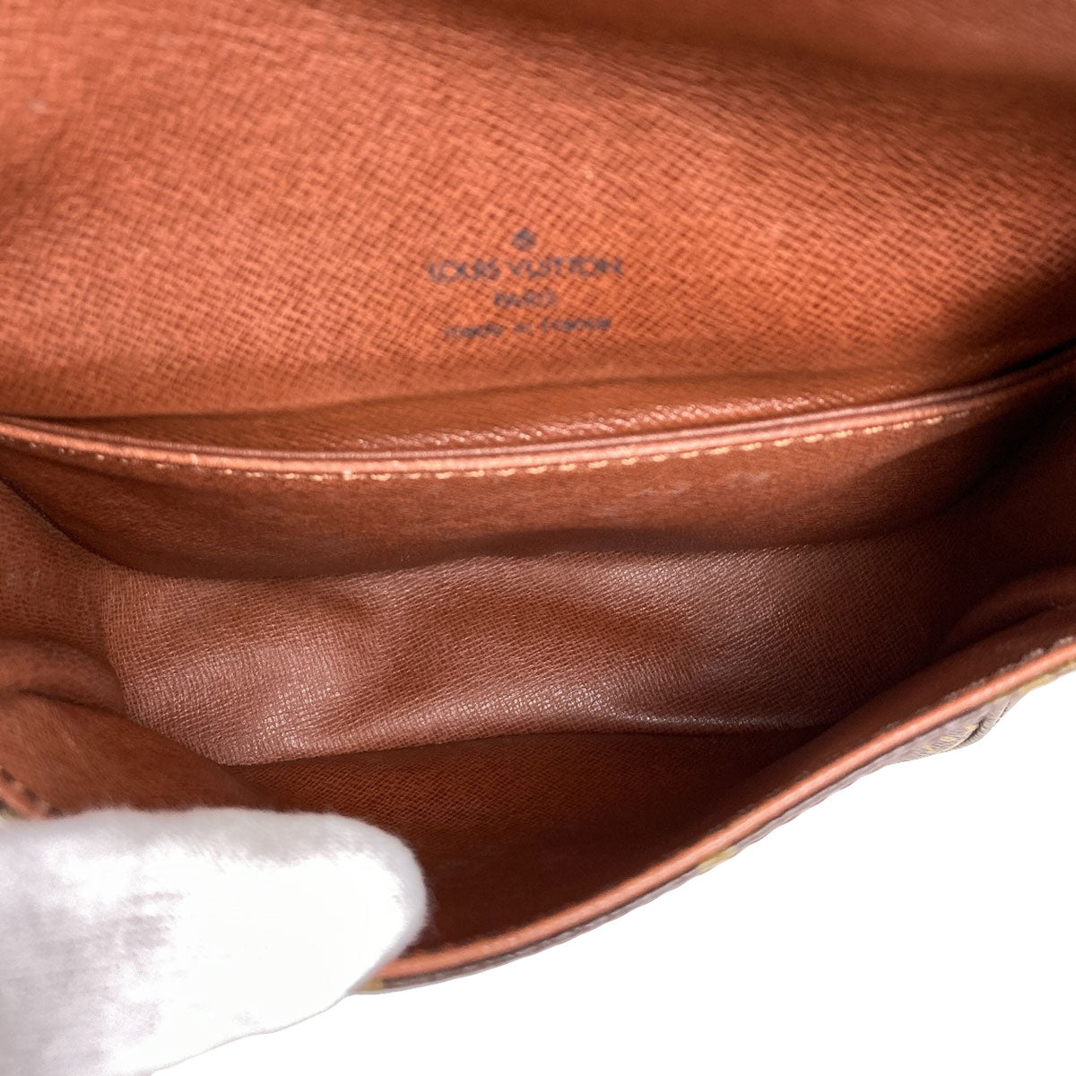 LOUIS VUITTON ルイヴィトン M51244 ミニ サンクルー ショルダーバッグ モノグラムキャンバス レディース 中古