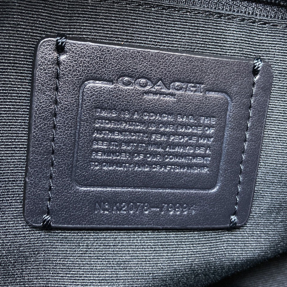 COACH コーチ 79994 2WAY トートバッグ レザー レディース 中古