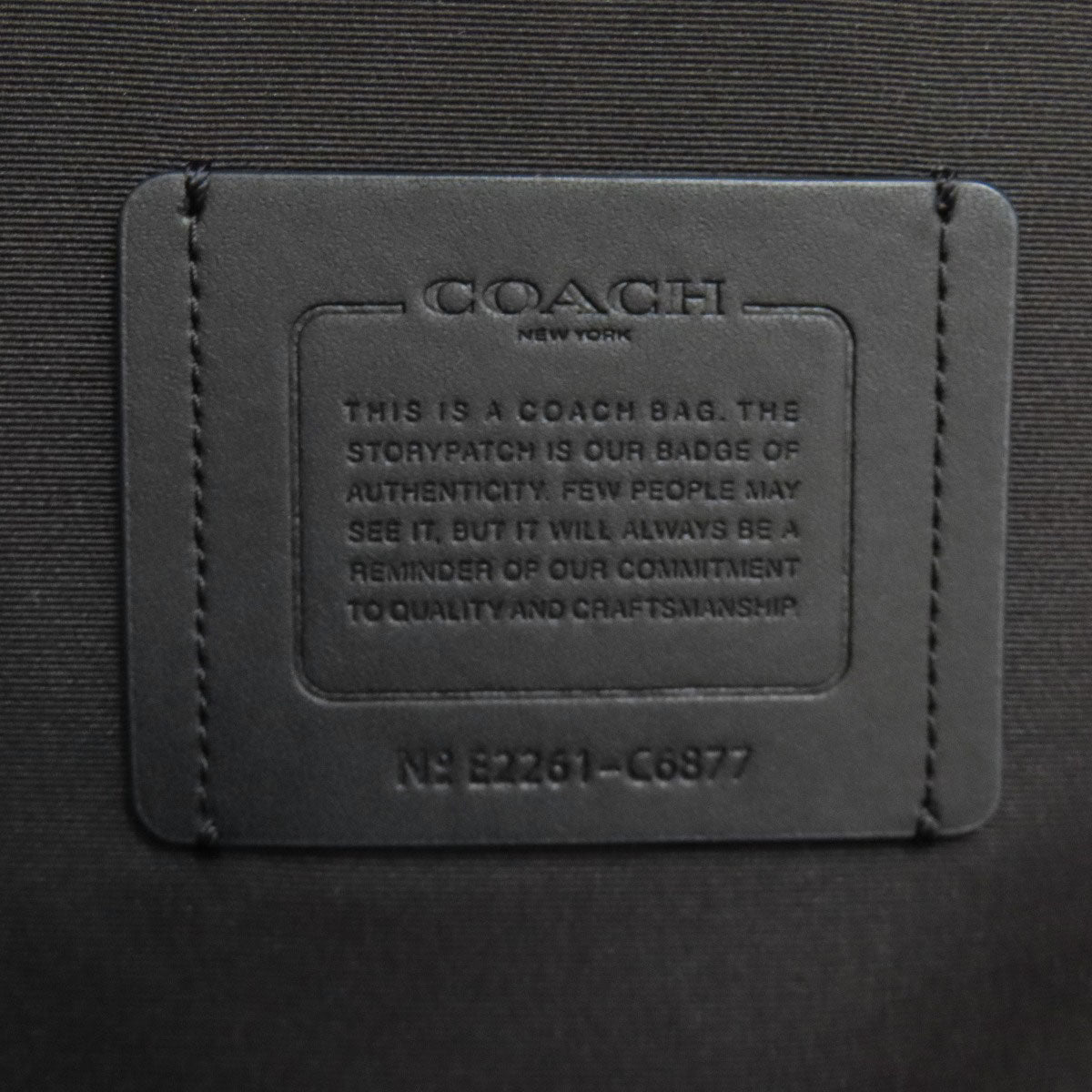 COACH コーチ C6877 グラハム コンバーチブル リュック・デイパック レザー メンズ 中古