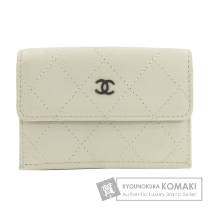 シャネル ココマーク シルバー金具 二つ折り財布（小銭入れあり） 中古 商品画像1