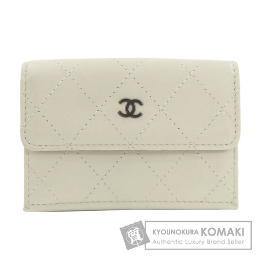 シャネル ココマーク シルバー金具 二つ折り財布（小銭入れあり） 中古 商品画像1