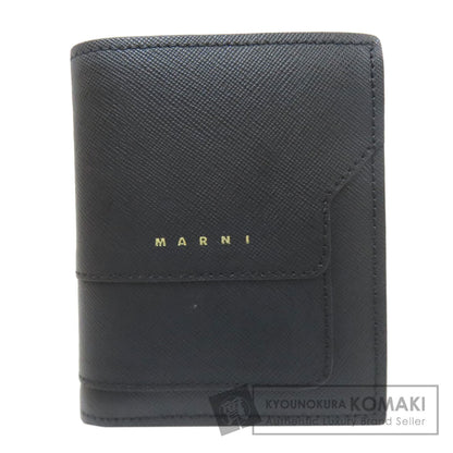マルニ ロゴ 二つ折り財布（小銭入れあり） 中古 商品画像1