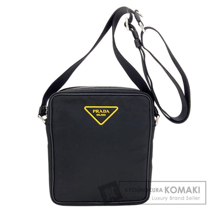 PRADA プラダ ロゴ ショルダーバッグ ナイロン レディース 中古